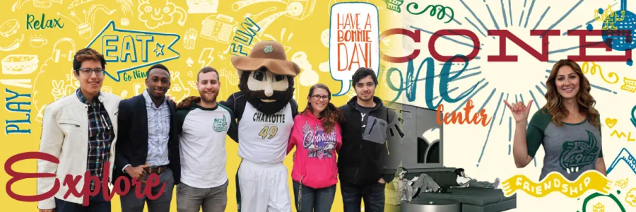 Collage banner of Cone Center